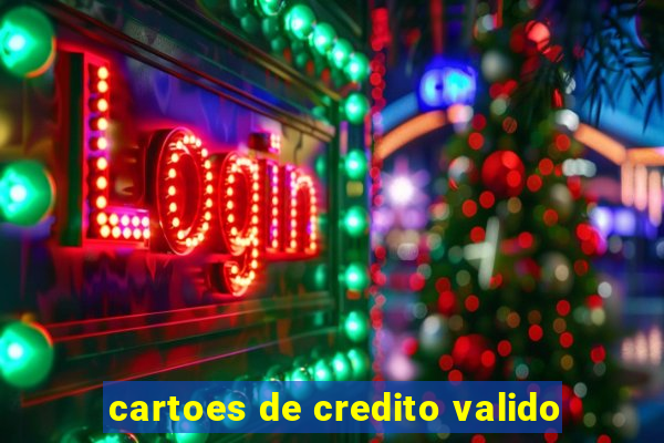 cartoes de credito valido